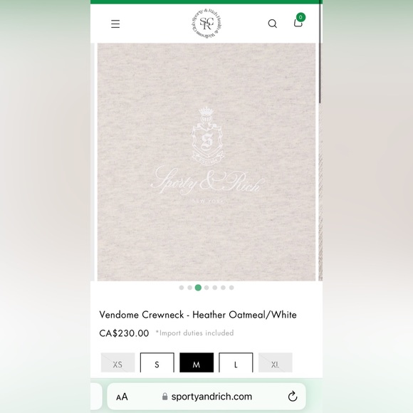 Sporty and a rich grey sweater unisex M - Picture 7 of 9